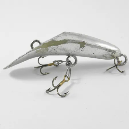 Worden's Lures Flatfish Kunstaas, Zilver, 4g, Banaanmodel, #3150