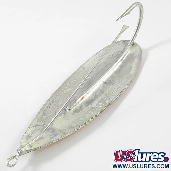 Johnson Silver Minnow Weedless Lepel, Koper / Zilver, 31g, #3156