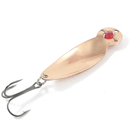 Lucky Strike One Eye Wiggler Lepel, Koper, 14g, Rood Oog, #3160