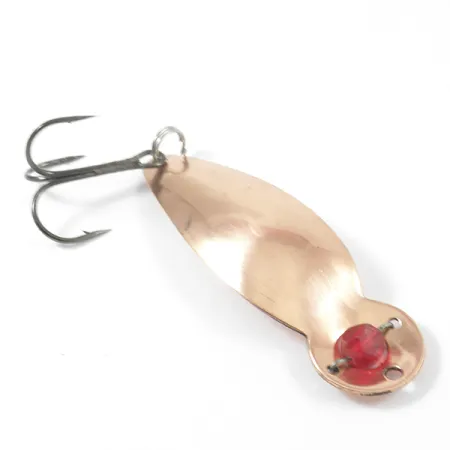 Lucky Strike One Eye Wiggler Lepel, Koper, 14g, Rood Oog, #3160