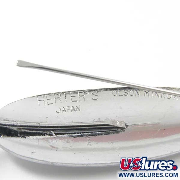 Herter's Olson Minnow Anti-Wier Lepel, Nikkel, 8,5g, #3167