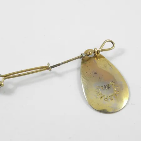 Hildebrandt Spinner, Goud, 3.2g, Enkele haak, #3168