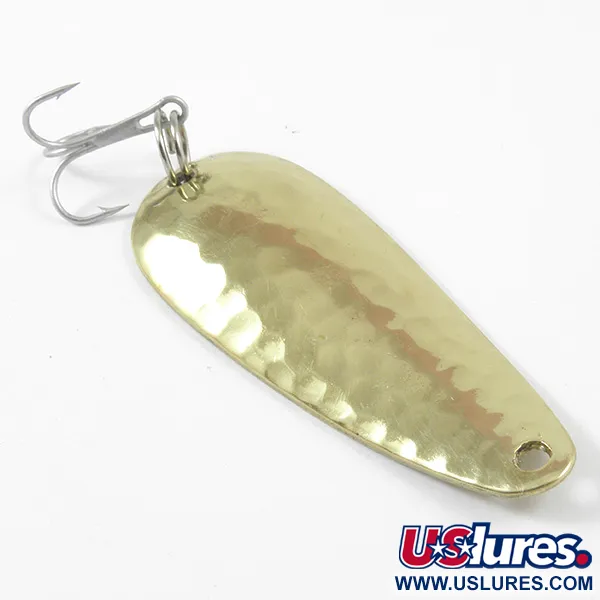 Aeroplane Spinner Aero Lepel, Gehamerd messing, 9g, Verre worp, #3176