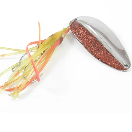 TODDCO Main liner Squid Lepel, Rode glitter / Nikkel, 14g, #3221