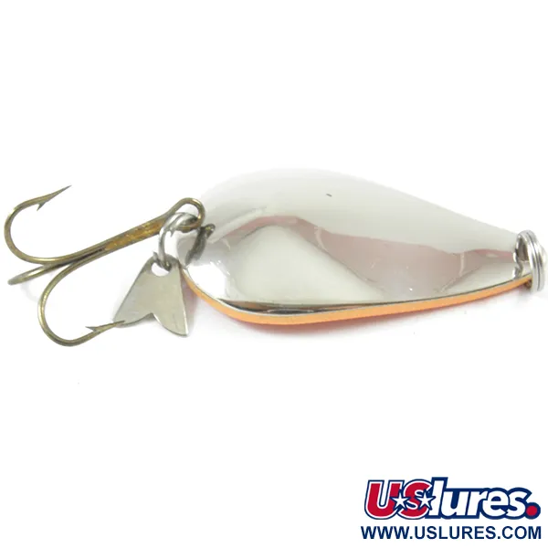 Acme K.O. Wobbler Lepel, Nikkel/Oranje, 21g, Sonic Flipper Tail, #3226