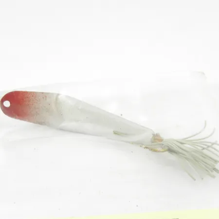Weedless Barney Spoons Lepel, Wit / Rood, 7g, wierloos, #3227