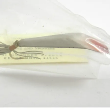 Weedless Barney Spoons Lepel, Wit / Rood, 7g, wierloos, #3227