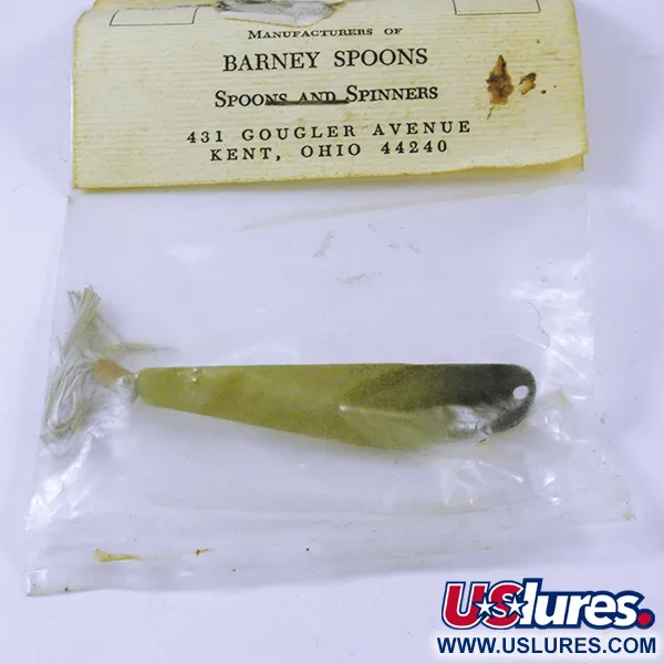 Barney Spoons, Geel, 7g, Wierloze Lepel #3228