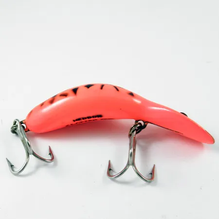 Heddon Tadpolly Clatter Tad Plug, Tijger Rood / Zwart, 10g, #3229