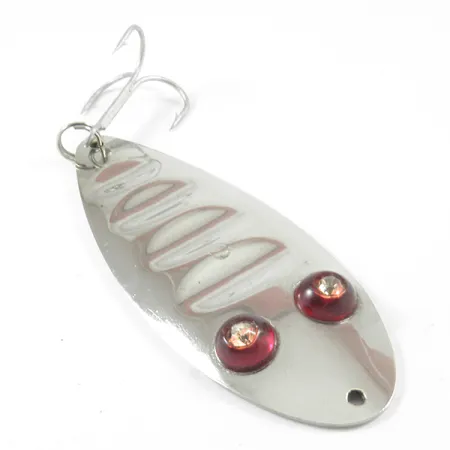 Paul Bunyan Ruby Spoon Lepel, Nickel / Red Eyes, 25g, Glazen ogen, #3232