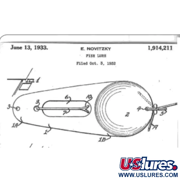 James Aitken Muskielure Lepel, Rood/Wit/Nikkel, 53g, Haver, #3235