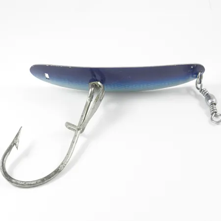 Pflueger Record Lepel, Blauw / Nikkel, 45g, Weedless, #3236