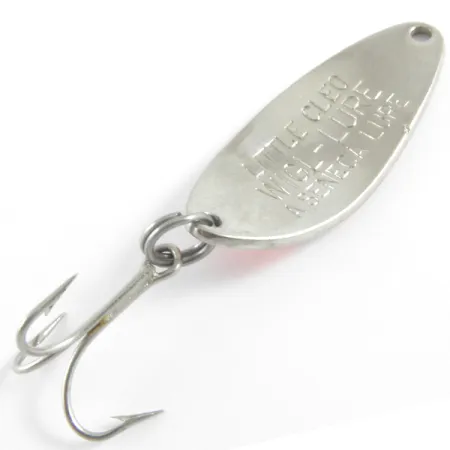 Len Thompson #2 Lepel, Rood/Wit/Messing, 28g, Messing body, #3239