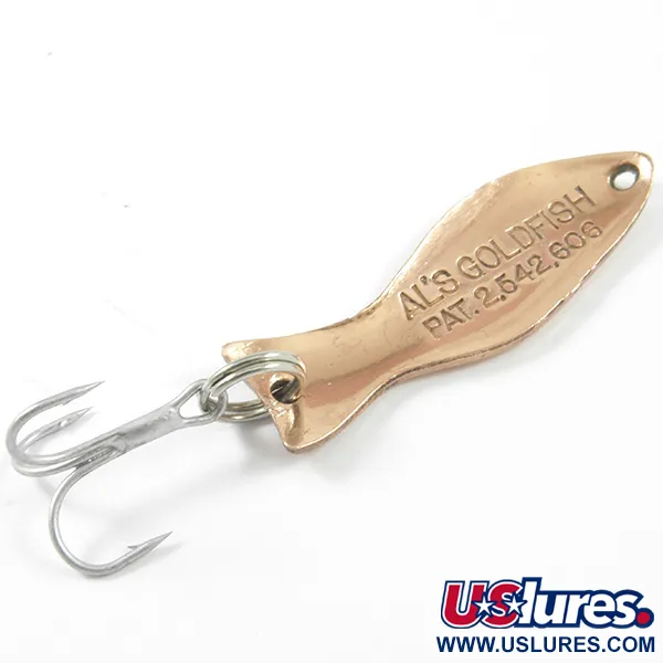 Al's Goldfish Lepel, Koper, 4.5g, Schubbenpatroon, #3243