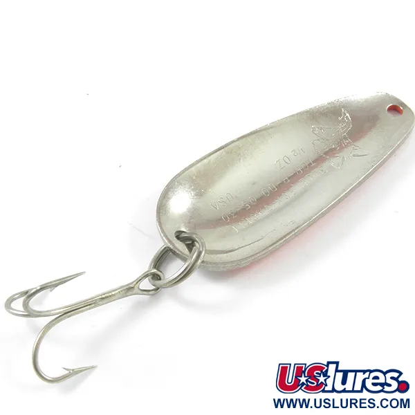 Blue Fox Tor-P-Do Lepel, Hammered Nickel / Orange Red, 14g, #3246