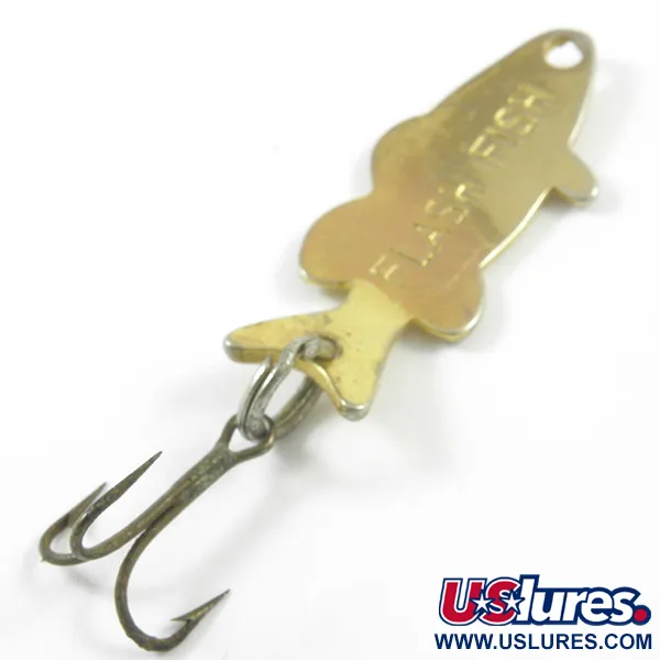 Flash Fish Lepel, Goud, 3.4g, Schubbenreliëf, #3253