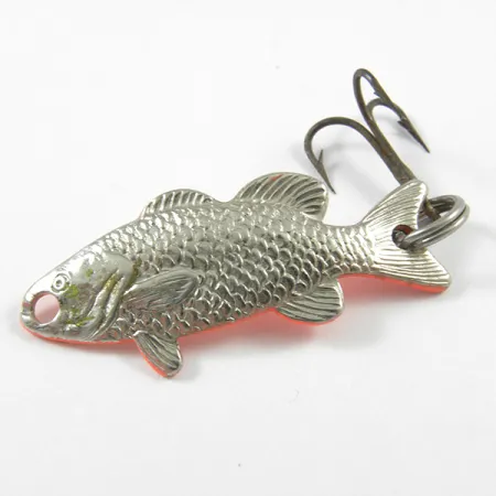 Flash Fish UV Lepel, Nikkel/UV Oranje, 3.4g, UV-reactief, #3254