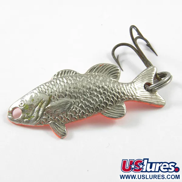 Flash Fish UV Lepel, Nikkel/UV Oranje, 3.4g, UV-reactief, #3254