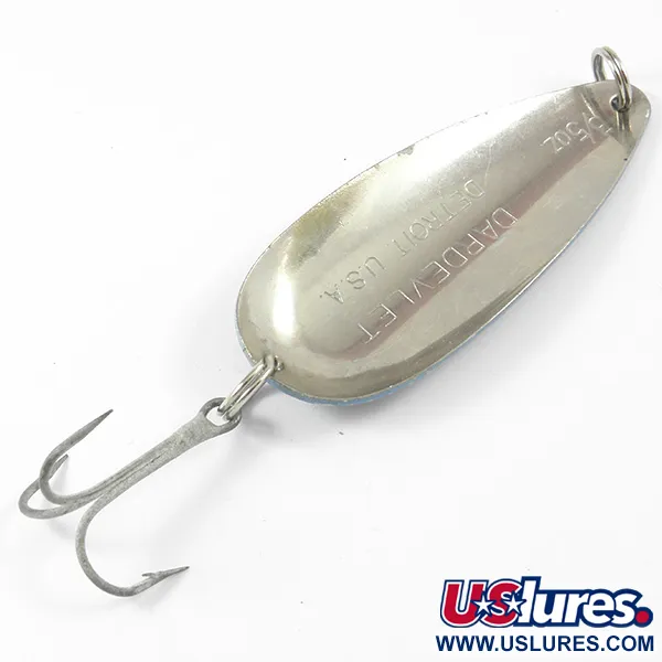 Eppinger Dardevle Dardevlet Lepel, Nikkel/Blauw, 21g, Detroit, #3279