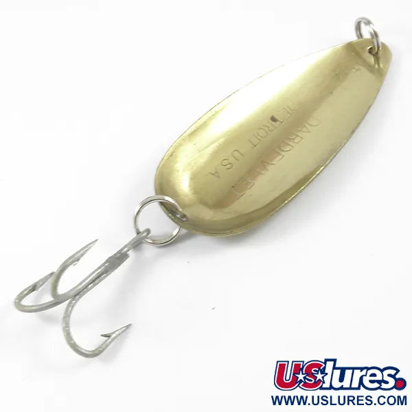 Eppinger Dardevle Dardevlet Lepel, Messing, 21g, Vintage, #3282