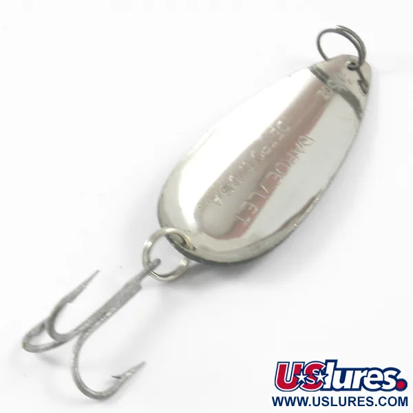 Eppinger Dardevle Dardevlet Lepel, Frog, 21g, Nikkelen Rug, #3284