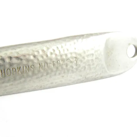 Hopkins No=Eql hammerd 3 Jig, Gehamerd nikkel, 35g, Gedresseerde dreg, #3285