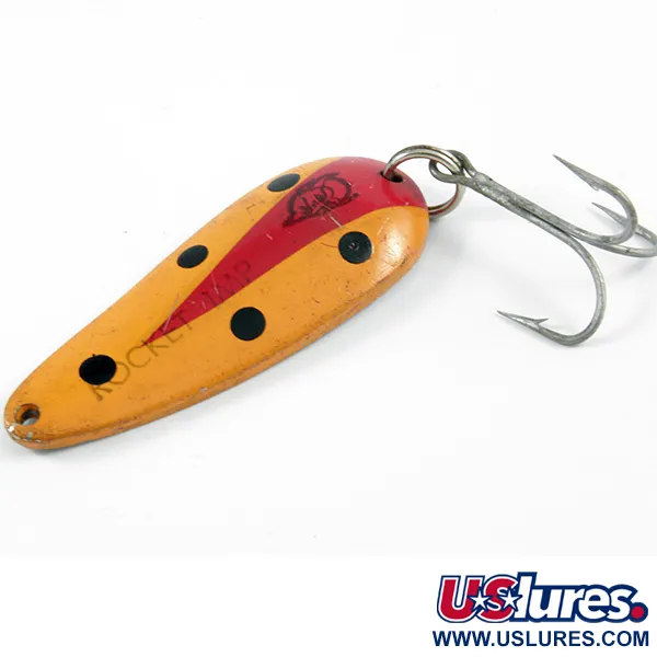 Dardevle Rok't Imp Lepel, Oranje/Zwart/Rood, 21g, Nikkel, #3292