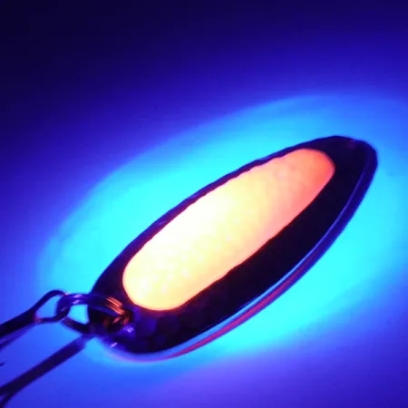 Blue Fox Pixee UV 3315 Lepel, Goud / Rood, 14g, UV-Inzet, #3315