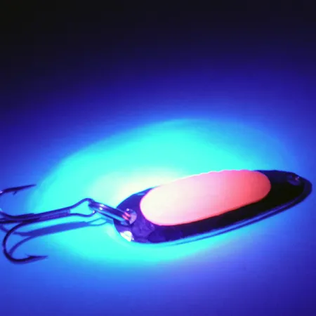 Blue Fox Pixee UV 3317 Lepel, Gehamerd Nikkel, 4.5g, UV, #3317