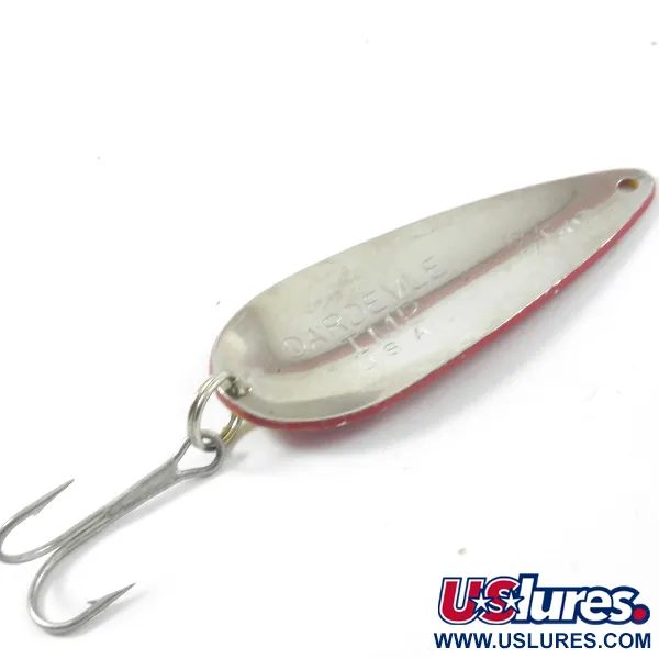 Eppinger Dardevle Imp Lepel, Rood / Geel / Nikkel, 11g, #3321