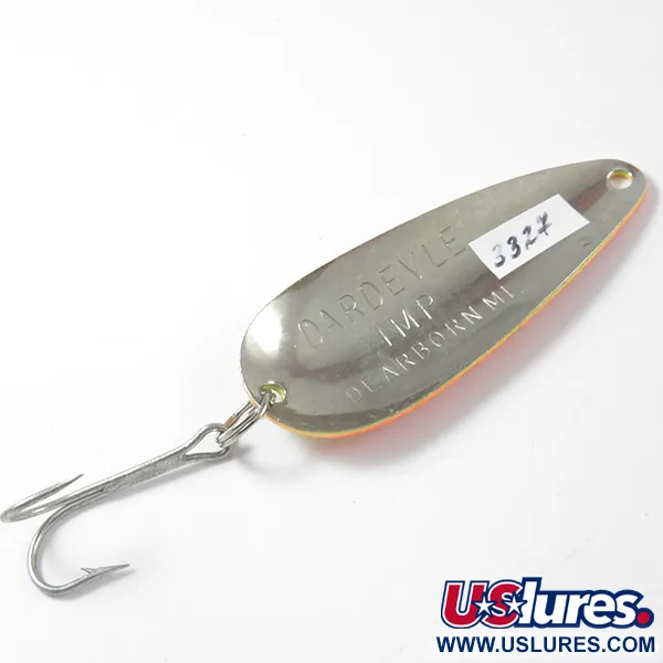 Dardevle Imp Lepel, Bright Rainbow / Nickel, 11g, Klassiek, #3327