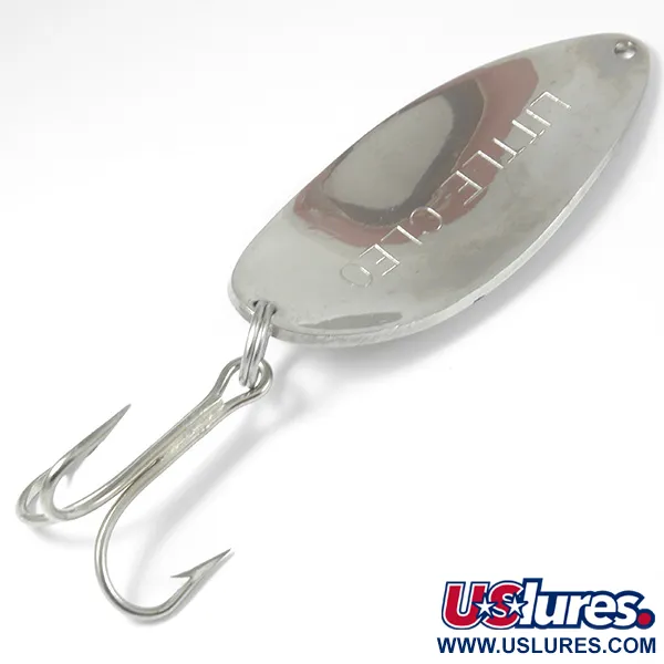 Acme Little Cleo Lepel, Nikkel / Blauw, 35g, Verre worpen, #3329