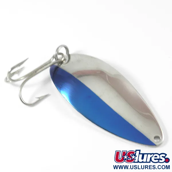 Acme Little Cleo Lepel, Nikkel / Blauw, 35g, Verre worpen, #3329