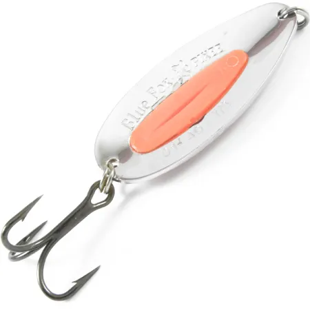 Blue Fox Pixee UV Lepel, Gehamerd Nikkel/Oranje, 24g, UV, #3331