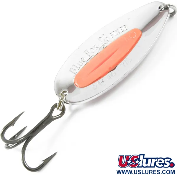 Blue Fox Pixee UV Lepel, Gehamerd Nikkel/Oranje, 24g, UV, #3331