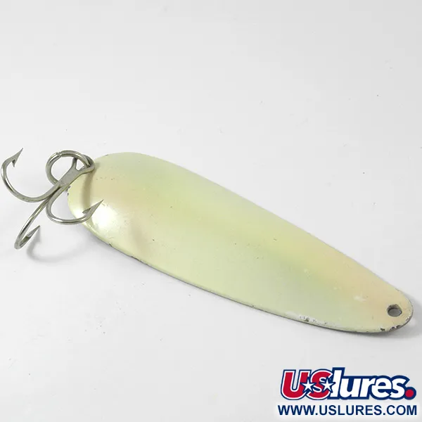 Eppinger Dardevle Lepel, Ivory/Nickel, 28g, Detroit Stempel, #3344