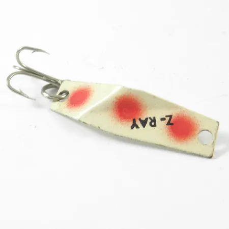 Z-RAY Lures Z-Ray Lepel, Wit / Rood, 1,5g, Vintage, #3364