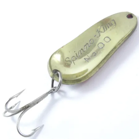 Weller Spinno-King 00 Lepel, Rood/Wit/Goud, 7g, Vintage, #3374