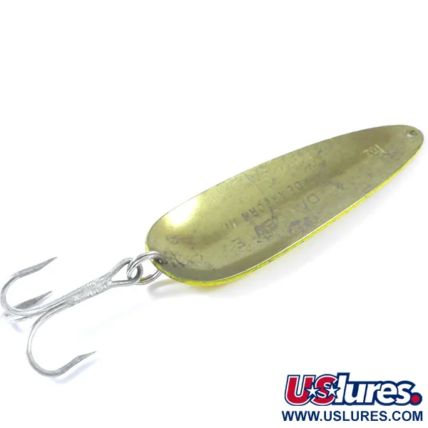 Eppinger Dardevle Lepel, Five of Diamonds, 28g, Messing Achterzijde, #3382