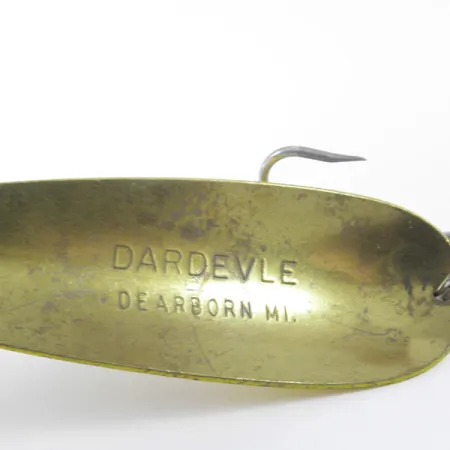 Eppinger Dardevle Lepel, Five of Diamonds, 28g, Messing Achterzijde, #3382