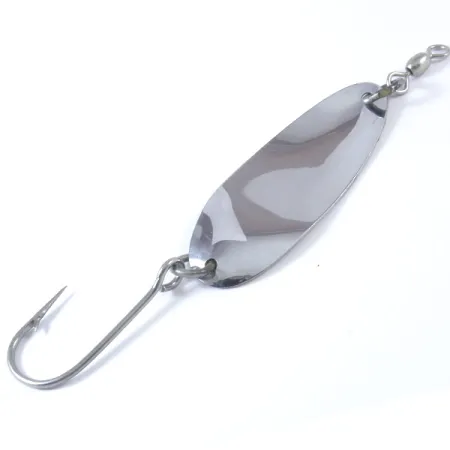 Silver Horde Silver Horde Lepel, Nikkel/Gouden hologram, 9g, Enkele haak, #3384