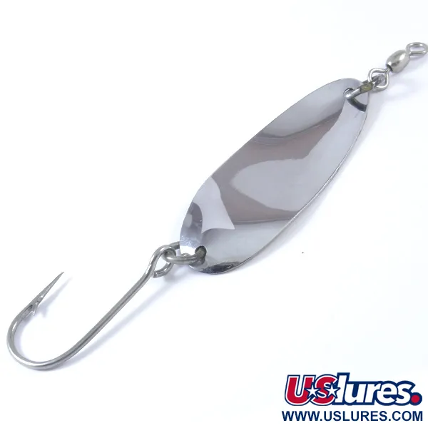 Silver Horde Silver Horde Lepel, Nikkel/Gouden hologram, 9g, Enkele haak, #3384