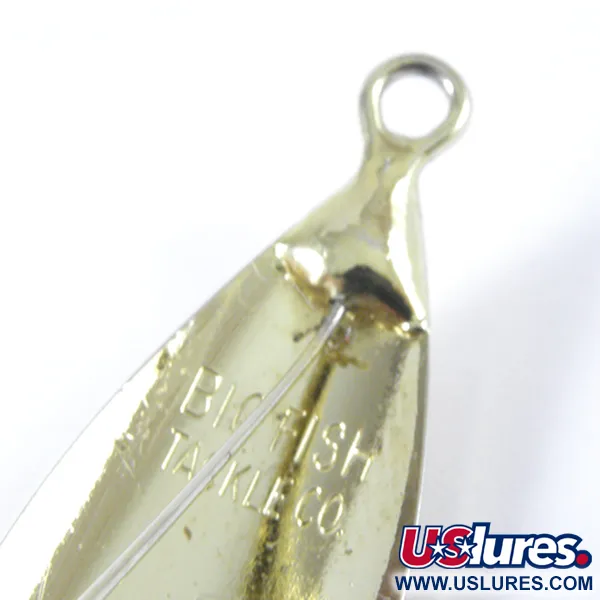 Big Fish Tackle Weedless Big Fish Lepel, Goud, 7g, Wierloos, #3385