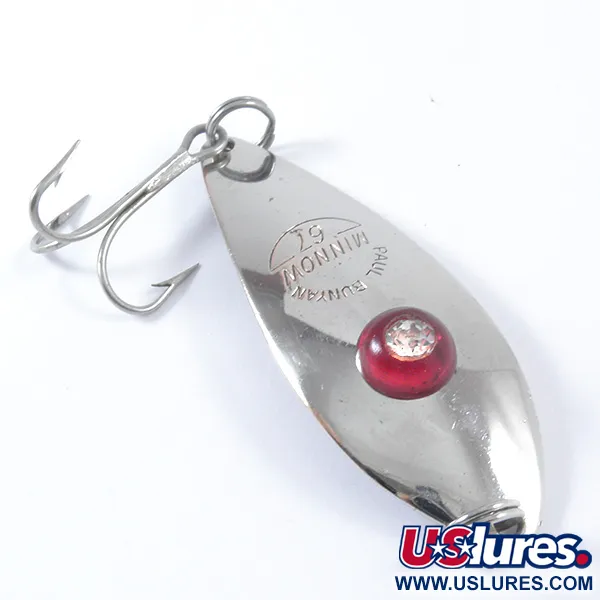 Paul Bunyan Minnow 67 Lepel, Nickel / Red Eye, 12g, #3390