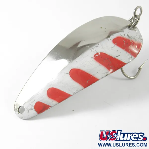 Lucky Strike Nickel Half Wave Lepel, Nikkel/Rood/Wit, 14g, #3400