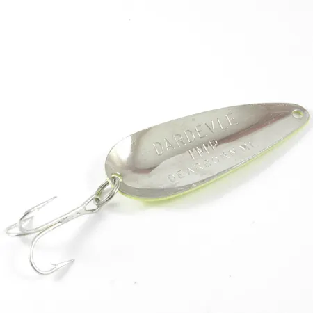 Eppinger Dardevle Imp 3407 Lepel, Geel/Groen/Nikkel, 11g, #3407