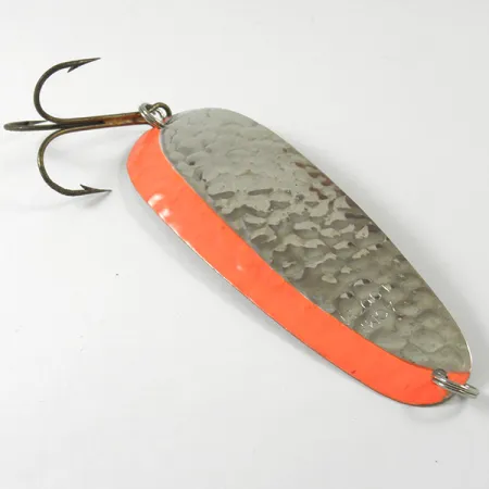 Acme Looter UV Lepel, Gehamerd zilver, 8g, UV-streep, #3428