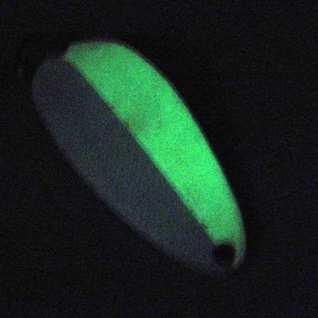 Seneca Little Cleo Glow Lepel, Blauw/Wit Glow, 10g, Hula Girl, #3436