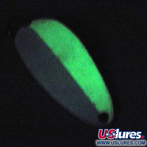 Seneca Little Cleo Glow Lepel, Blauw/Wit Glow, 10g, Hula Girl, #3436