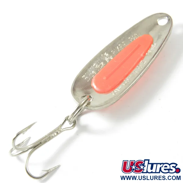 Blue Fox Pixee Lepel, Nickel / Orange, 4,5g, Zalmeneitje, #3442